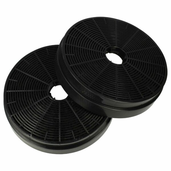 2x Filtro de Carvão Ativado Substituto para Klarstein 10030727 - Coifa Klarstein 17.5 cm