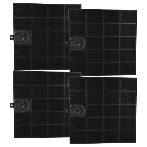 vhbw 4x Filtro de carvão ativado para exaustor Gorenje 315275
