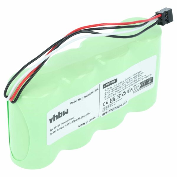 Bateria vhbw 3000 mAh 4.8 V NiMH para Fluke BP-130