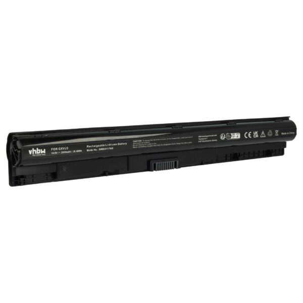 Bateria vhbw para Dell 453-BBBR, 451-BBMG, 451-BBOO, 07G07, 1KFH3 - 2600 mAh 14.8 V Li-Ion