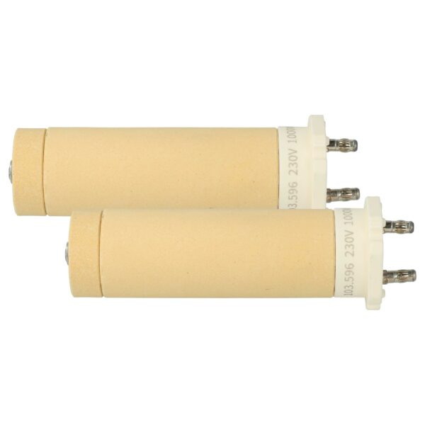 2x Elemento de Aquecimento Cerâmico para Pistola de Soldadura a Ar Quente Leister 103.596