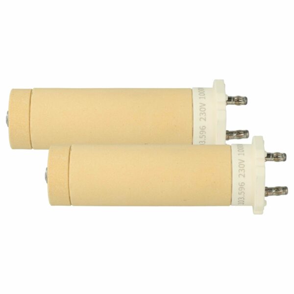 2x Elemento de Aquecimento Cerâmico para Pistola de Soldadura a Ar Quente Leister 103.596