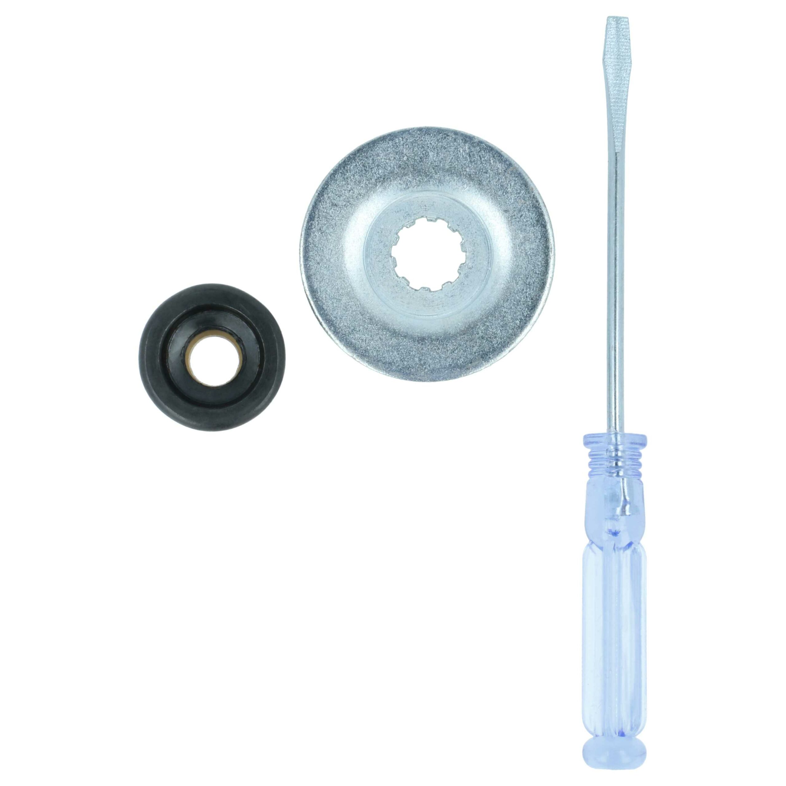 Kit de Fixação 4 Peças para Escova de Limpeza de Pátio - Compatível com Vários Corta-Sebes e Aparadores - Image 3