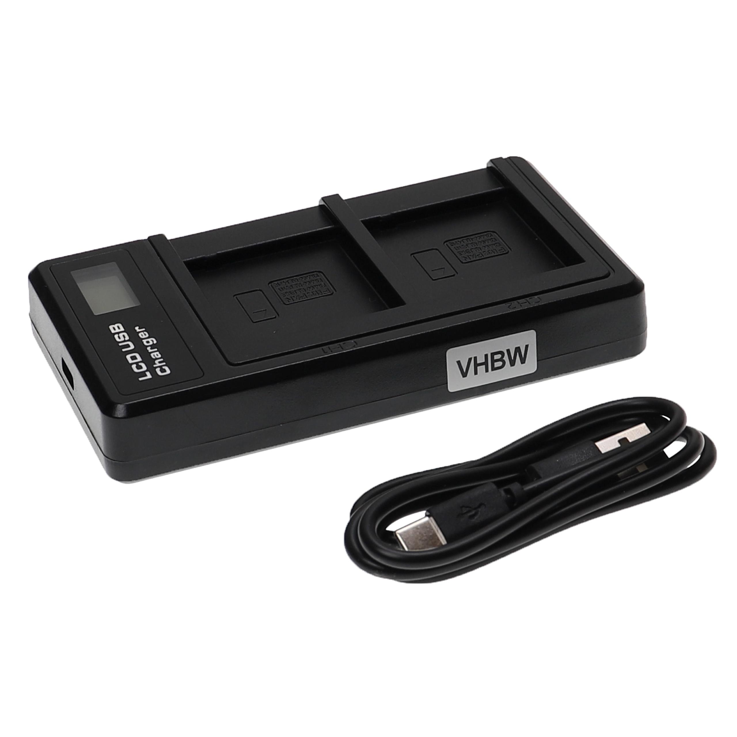Carregador de Bateria USB-C com Cabo para Câmara Leica e Panasonic Lumix - 0.6 A - Image 2