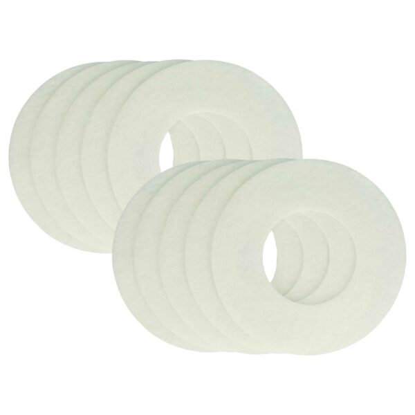 10x Filtro de Ar vhbw para Balzer Ventilator (22,5 x 22,5 x 1,9 cm)