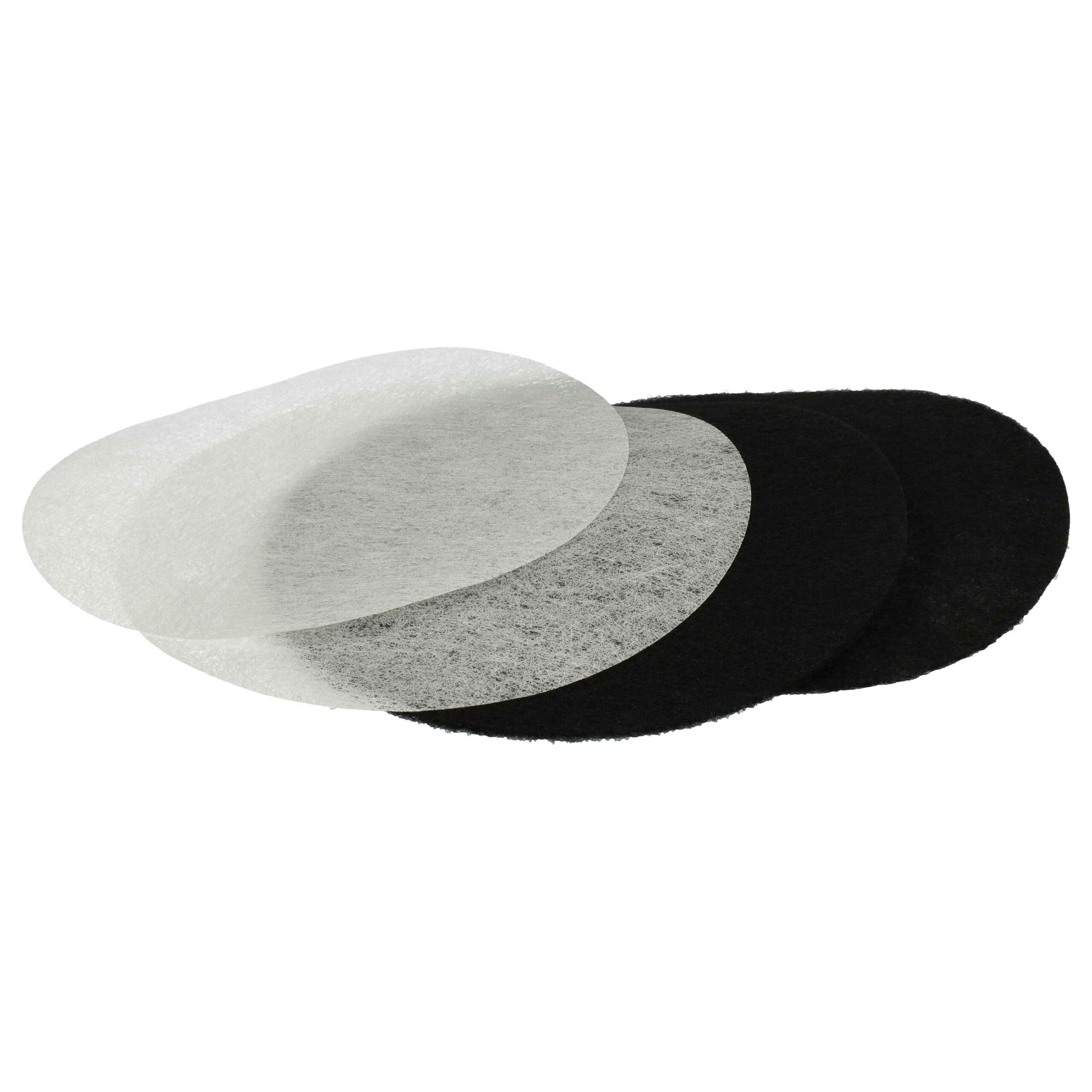 Conjunto de 20 filtros para fritadeira Moulinex AD-5 (10 filtros de carvão ativado + 10 filtros de gordura) vhbw - Image 2