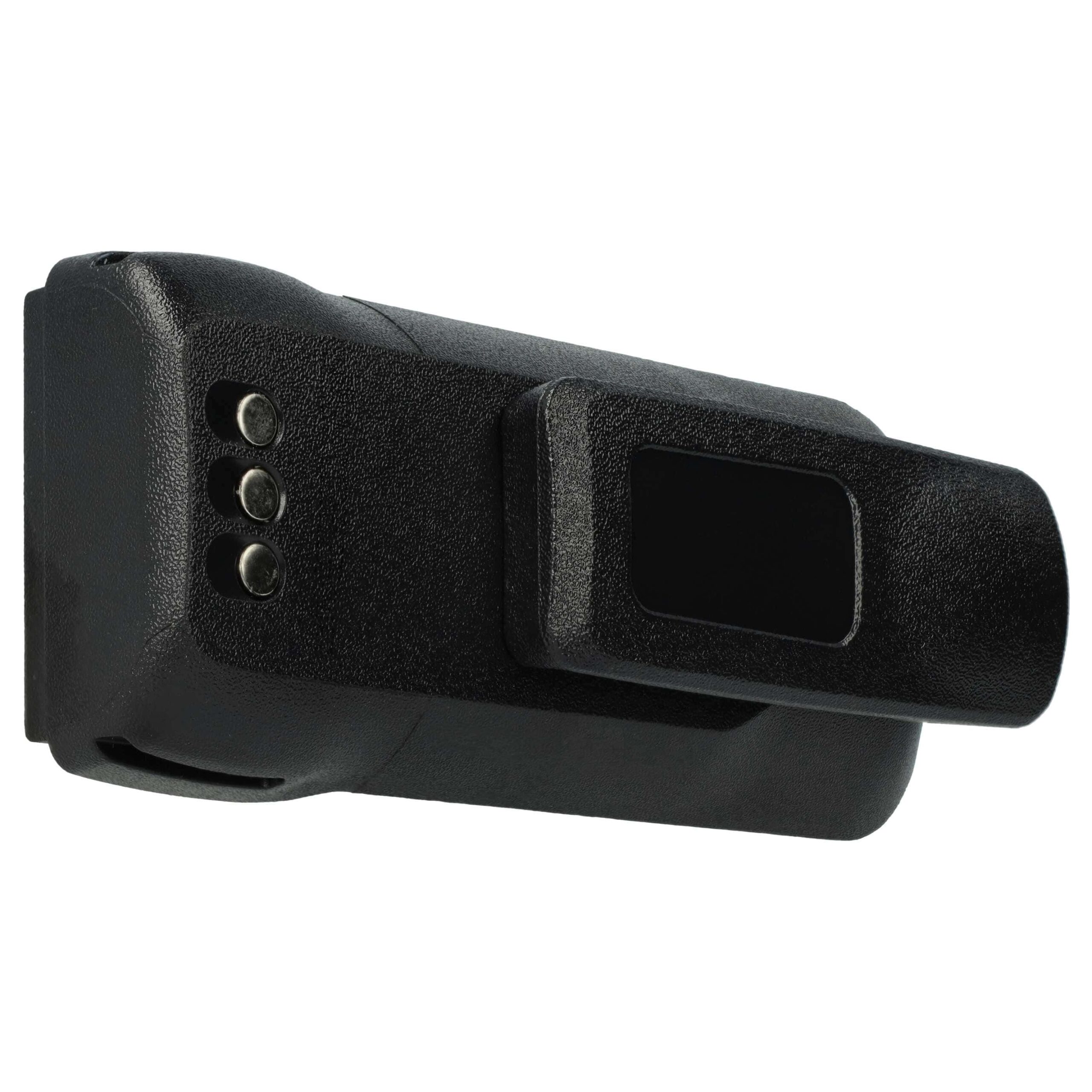 Bateria vhbw para Rádios Motorola PMNN4600A, PMNN4598A - 2600 mAh 7.4 V Li-Ion com Clipe de Cintura - Image 2