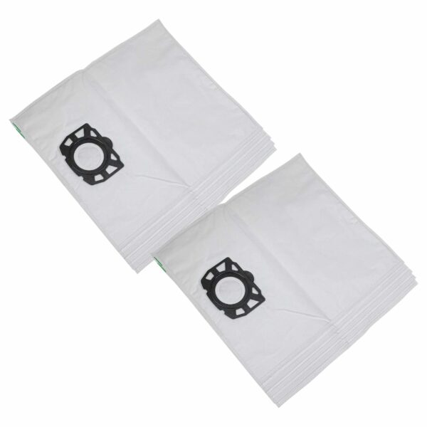 Pack 10 Sacos para Aspirador Kärcher 4039784550339, 6.904-413.0 - Microfibra vhbw