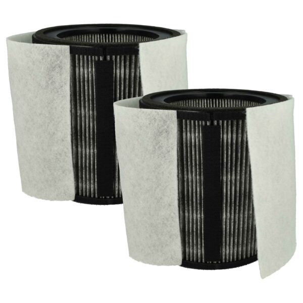 2x Filtro HEPA vhbw para Humidificador Leitz/Leifheit/Soehnle 68107