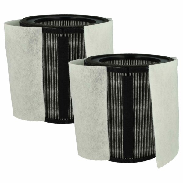 2x Filtro HEPA vhbw para Humidificador Leitz/Leifheit/Soehnle 68107
