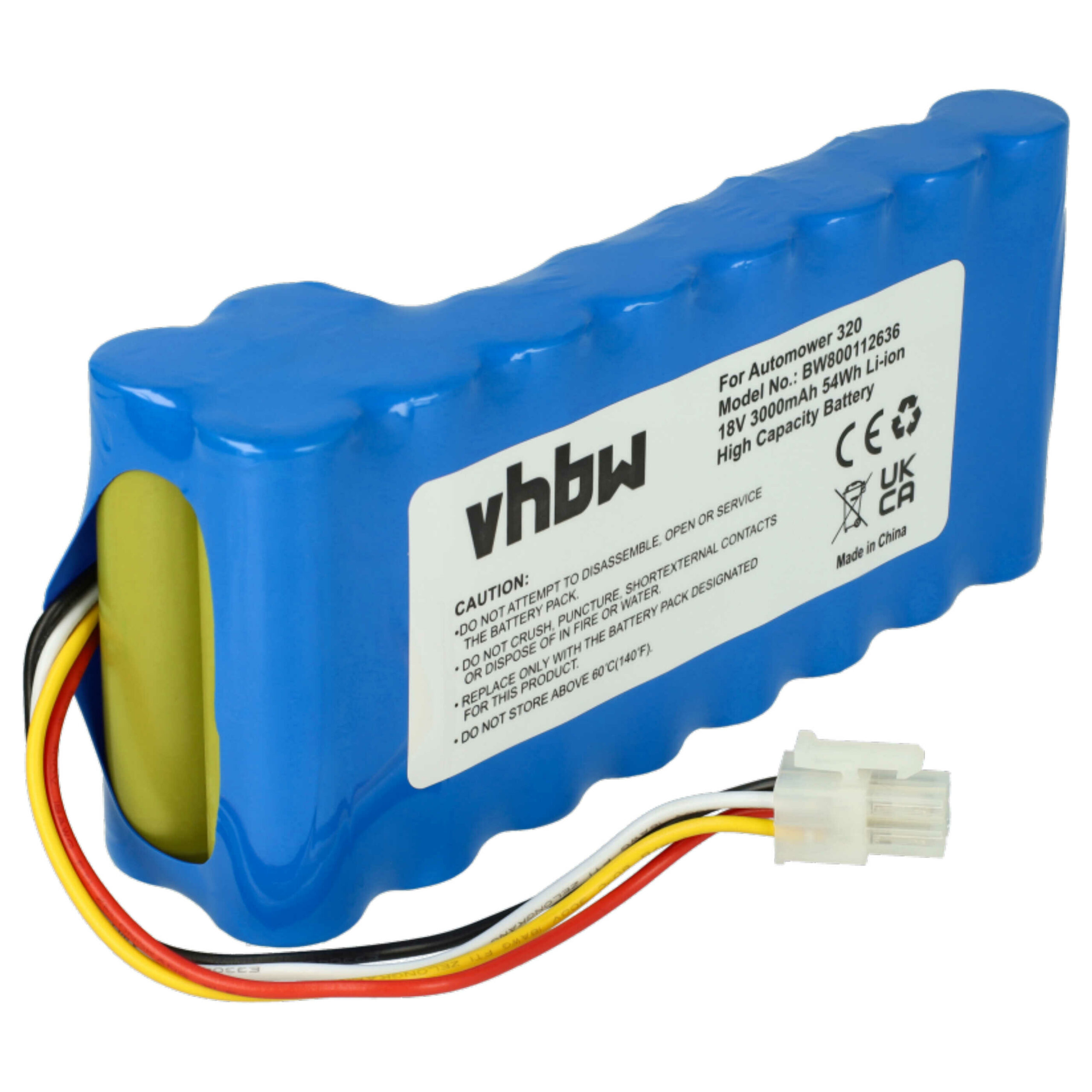 Bateria vhbw para Husqvarna 580683301 - 3000 mAh 18 V Li-Ion (Pack 2 unidades) - Image 3