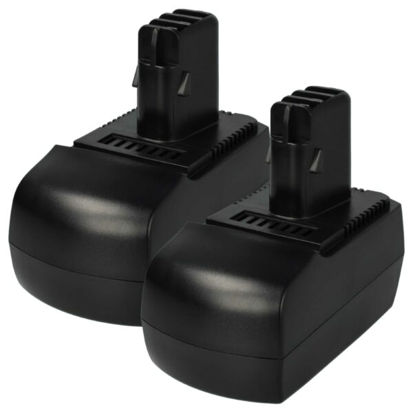 2x Bateria vhbw para Metabo 6.25475, 6.25476, 6.25482, 6.25481 - 2100 mAh, 14.4 V, NiMH