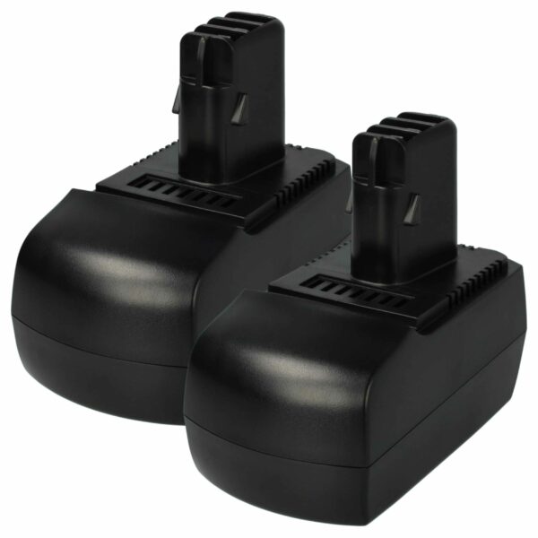 2x Bateria vhbw para Metabo 6.25475, 6.25476, 6.25482, 6.25481 - 2100 mAh, 14.4 V, NiMH