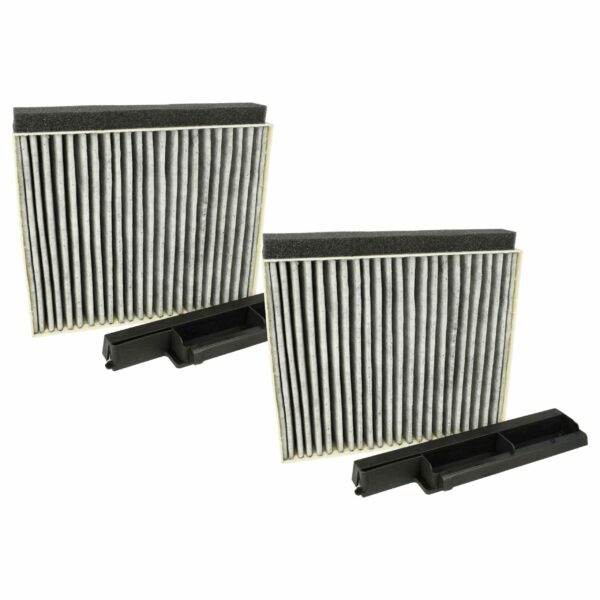 2x Filtro de Carvão Ativado de Substituição para Exaustor Bosch 11022296, 8720094253404, 17006795