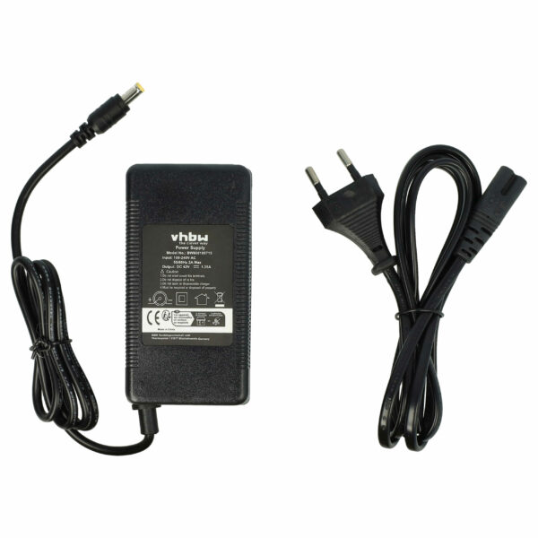 Carregador compatível vhbw para bateria e-bike Bosch Li-Ion 36 V - substitui HP1202L3, ACK4201, C060L1001