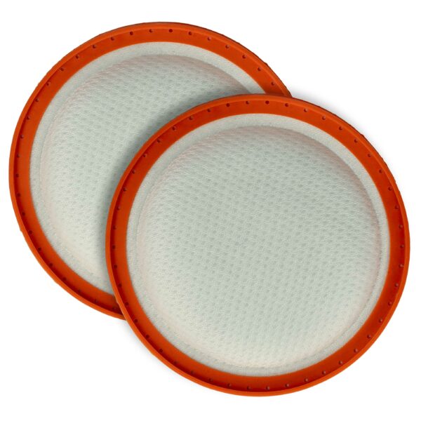 2x Filtro Motor vhbw Compatível Dirt Devil 2991001 para Aspirador Goblin, 12,4 x 12,4 cm