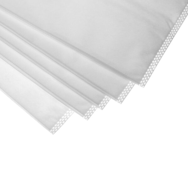 10x Saco para Aspirador substitui Nilfisk Alto 60910 para Aspiradores Nilfisk / Alto / Wap - microfleece