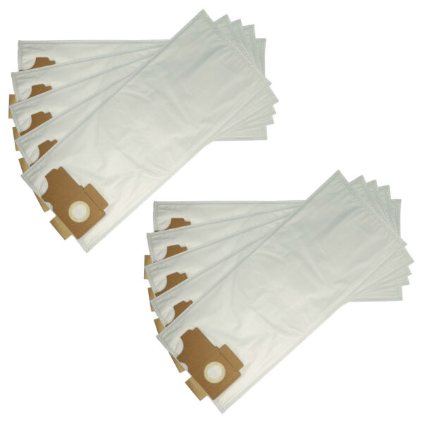 Pack 10 Sacos para Aspirador Kärcher 6.904-311.0 vhbw - Microfleece