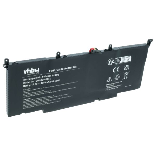 Bateria vhbw para Asus B41N1526 - 4050 mAh 15.2 V Li-polímero