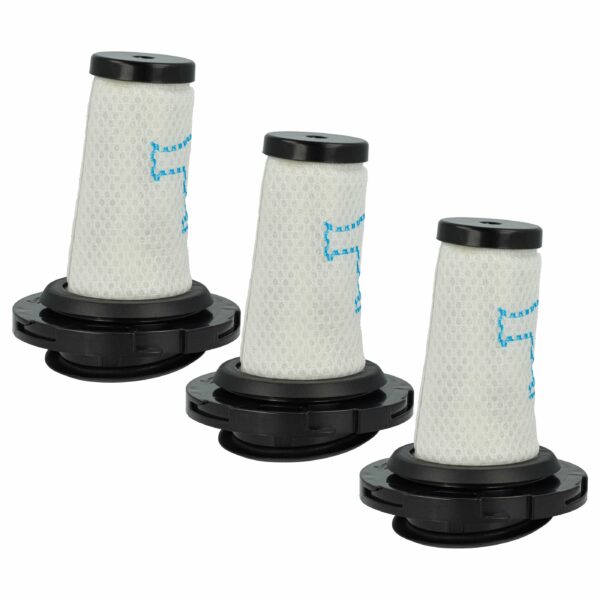 3x Filtros de Substituição vhbw para Aspirador Rowenta ZR009010