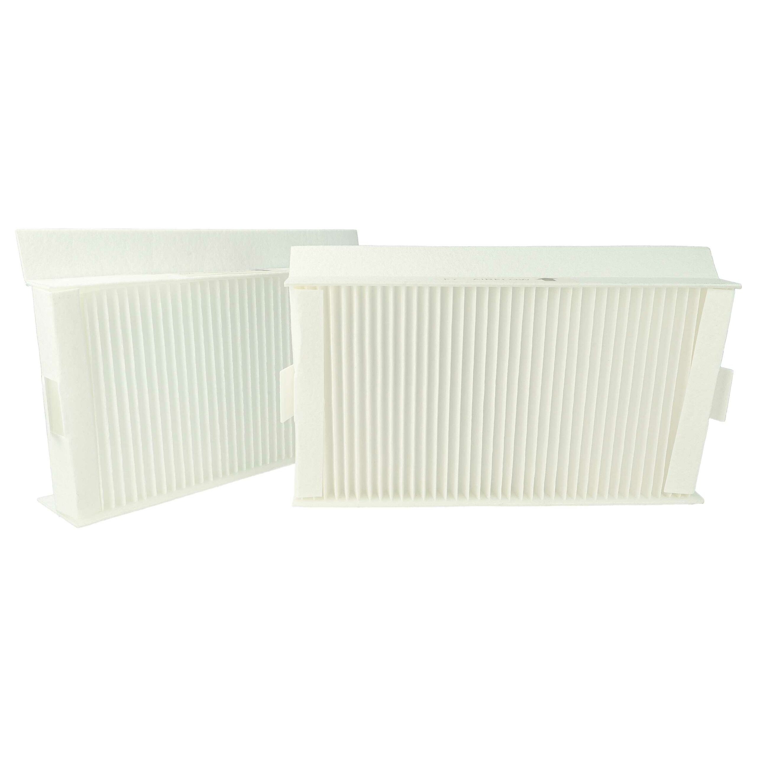 Conjunto de 2 Filtros vhbw para Ventiladores Zehnder (Substitui 400100091)