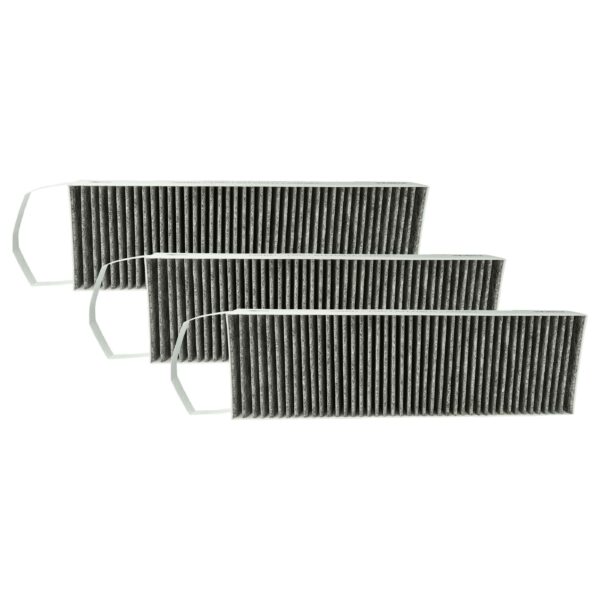 Filtro de Carvão Ativado vhbw para Coifa Bora PUAKF - Pack 3 Unidades