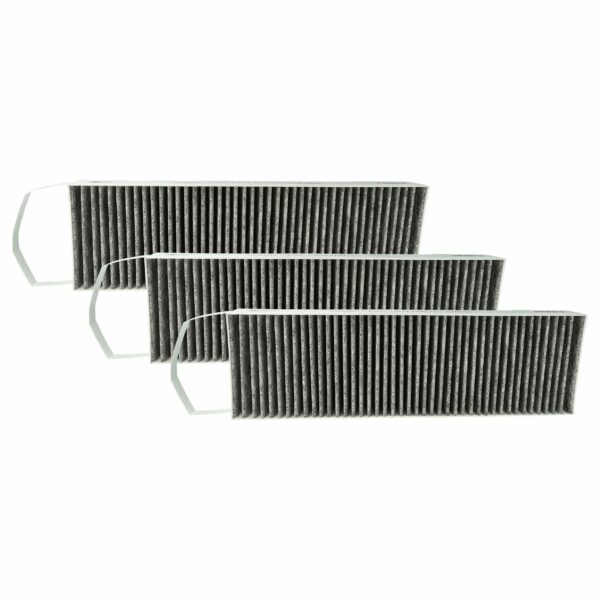 Filtro de Carvão Ativado vhbw para Coifa Bora PUAKF - Pack 3 Unidades