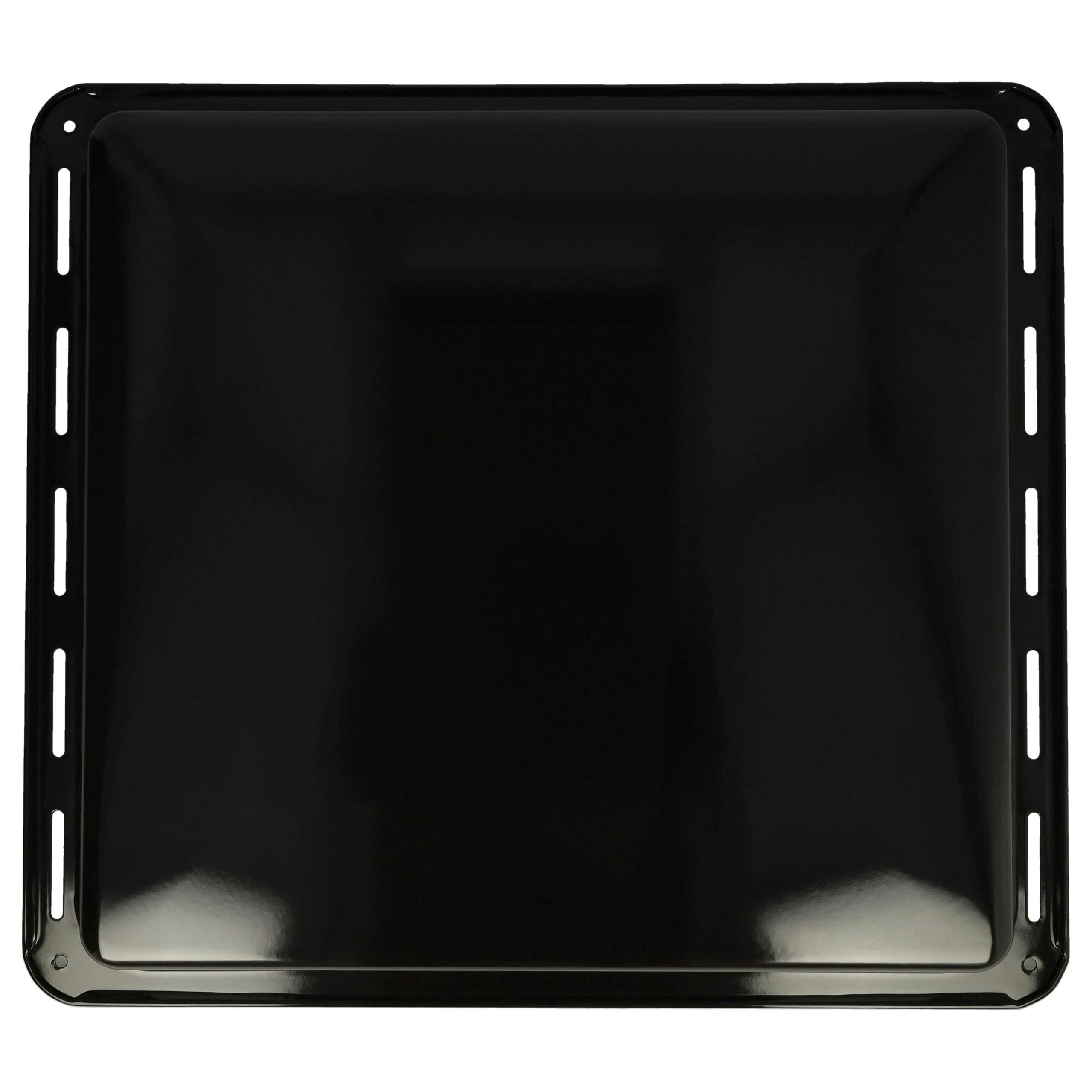 Tabuleiro de Cozedura para Forno AEG 3423981020 vhbw - 42.2 x 37.6 cm, Esmaltado Preto Antiaderente - Image 2