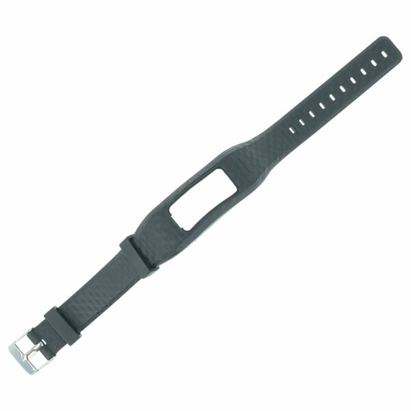 Pulseira para Smartwatch Garmin Vivofit - 17,5 a 22,5 cm, 15 mm de largura, silicone, preto
