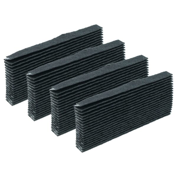 4x Filtro de Carvão Ativado para Westinghouse, AEG, Zanussi vhbw