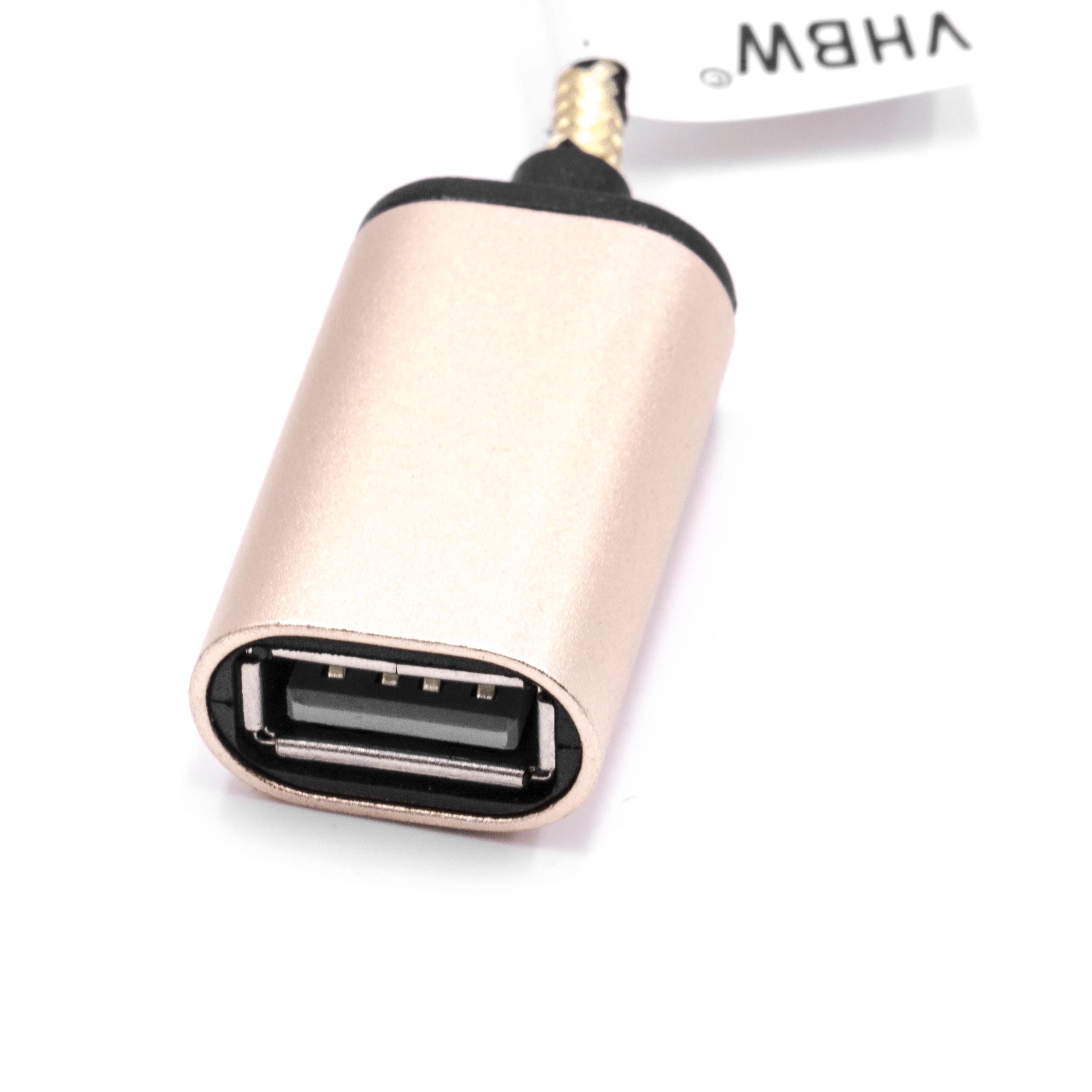 Adaptador OTG USB Tipo C (Macho) para USB 2.0 vhbw para Huawei, LG, Honor, OnePlus - Image 3