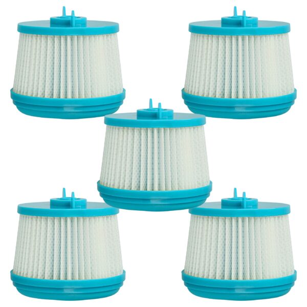 5x Filtro HEPA pós-motor vhbw para Genius (substitui A01328, A04264, A28041)
