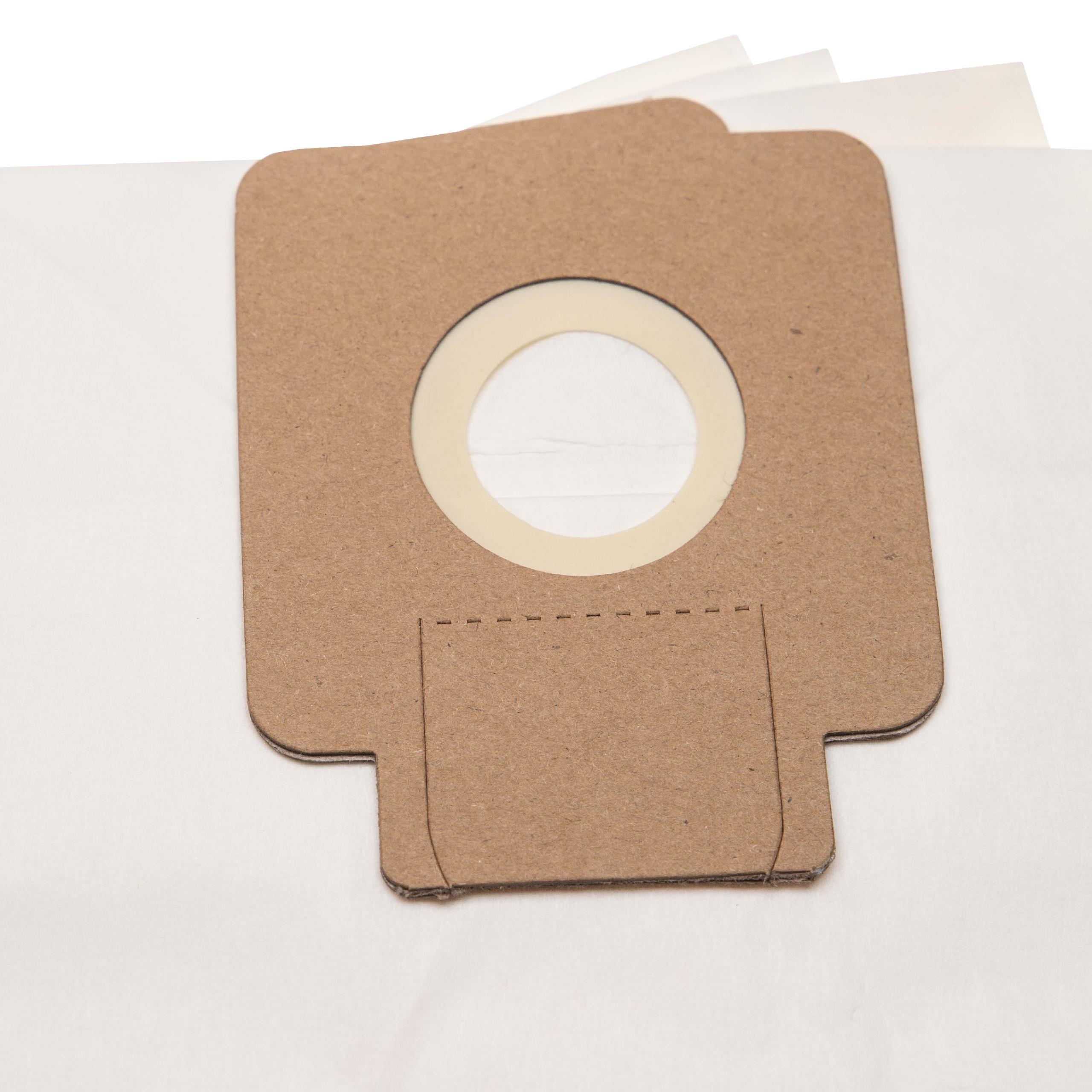 Pack 5 Sacos de Aspirador Hoover H64 35600637 para Candy - Papel vhbw - Image 2
