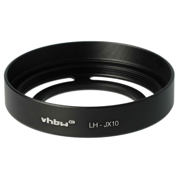 Pára-sol vhbw substitui Fuji Fujifilm LH-X10 para Objetiva Fujifilm com 52 mm de Diâmetro, metal, preto