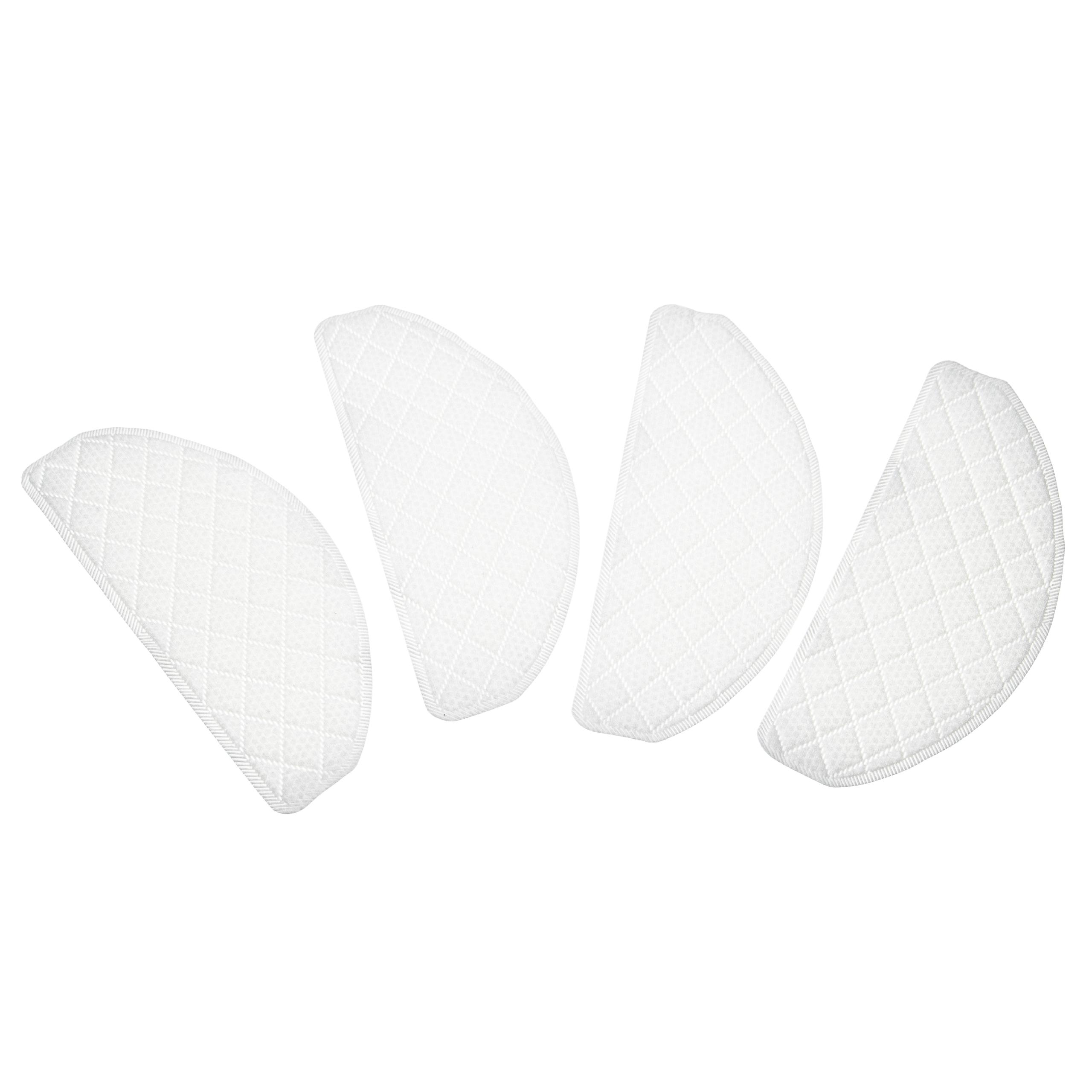 Conjunto de Panos de Limpeza vhbw (4 Peças) para Ecovacs Deebot Ozmo T8 Aiv - Fleece - Image 2