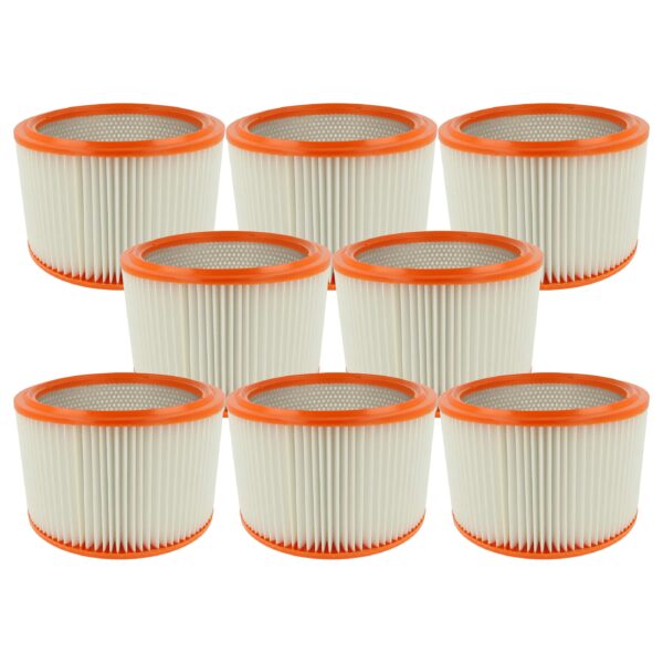 8x Filtros Plissados de Substituição para Aspirador Festool (ref. 5715492044719, 626437, 107400564)