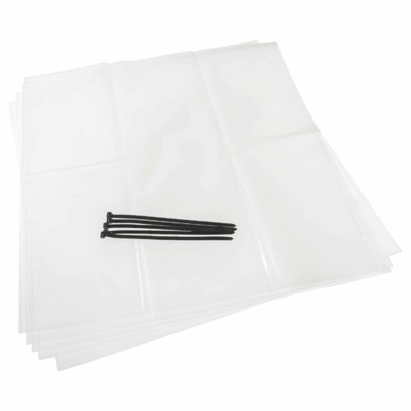 5x Sacos de Recolha de Pó compatíveis com Festool 204296 - Extrator de Pó em Bruto, Polietileno
