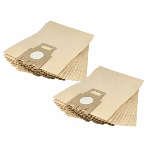 Pack 20x Sacos para Aspirador Miele tipo H (160857) - Papel