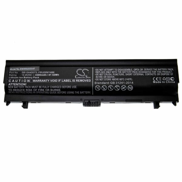Bateria para Notebook Lenovo vhbw - 4400 mAh 10.8 V Li-Ion (Compatível FRU00NY486, 00NY489, 00NY488)