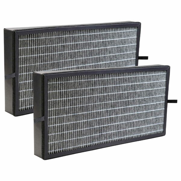 2x Filtro HEPA de Substituição vhbw para Humidificador de Ar Kärcher 2.863-029.0 - Com Carvão Ativado