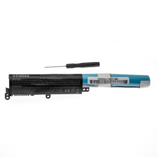 Bateria vhbw para Asus A31N1601, A31LP4Q - 2200 mAh 10.8 V Li-Ion