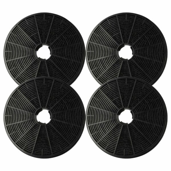 Filtro de Carvão Ativado vhbw - Substituição para Klarstein 10035387 - Pack 4x