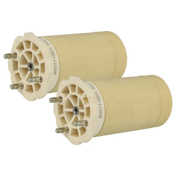 2x Elemento Aquecedor Cerâmico vhbw compatível com Leister 109.984 para Pistola de Soldadura a Ar Quente