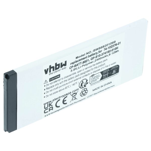 Bateria vhbw para Cisco 8821 - 2400 mAh 3.8V Li-polymer (substitui GP-S10-374192-010H)