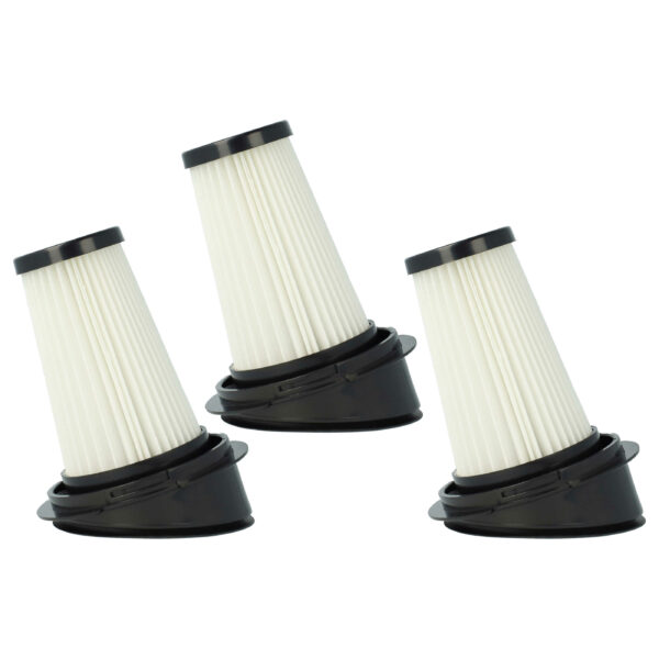 Kit de 3 Filtros de Substituição vhbw para Rowenta ZR005201 e Moulinex, Classe H11