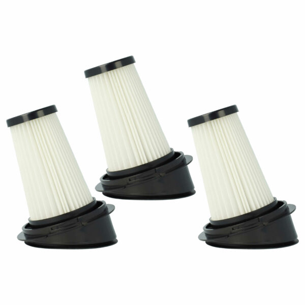 Kit de 3 Filtros de Substituição vhbw para Rowenta ZR005201 e Moulinex, Classe H11