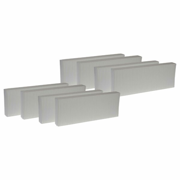Conjunto de 8 Filtros para Ventiladores Zehnder - Substitui 527003440