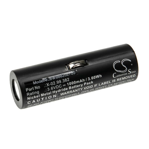 Bateria vhbw compatível com Heine Beta 200 - 1000 mAh 3.6 V NiMH