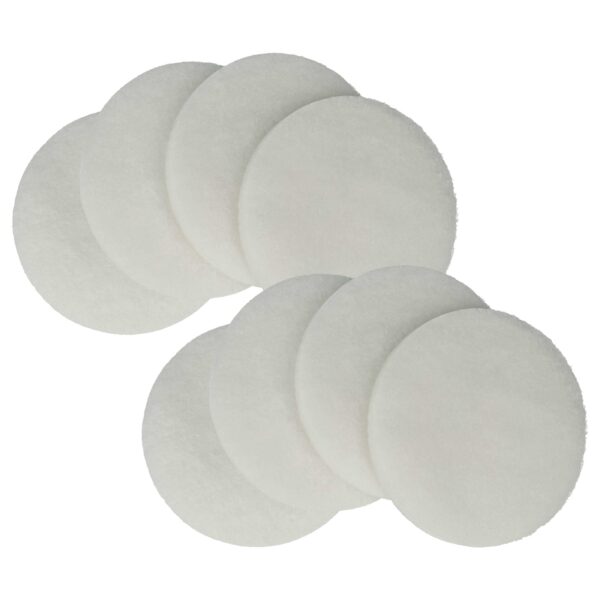 8x Filtro de Ar vhbw para Bosch Vent 2000 D - Classe G3, Branco