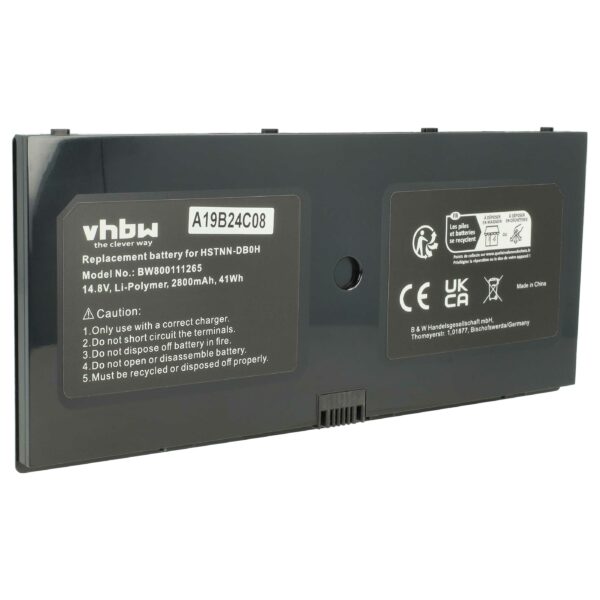 Bateria para Portátil vhbw HP ProBook 5310m, 5320m 2800 mAh 14.8 V